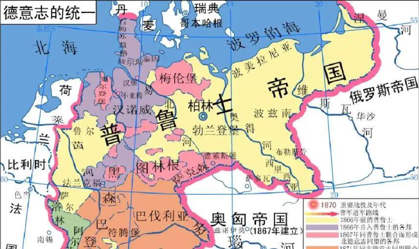 虽然德国的发展历史相较于英国就晚了好几百年,直至18世纪初奥地利和