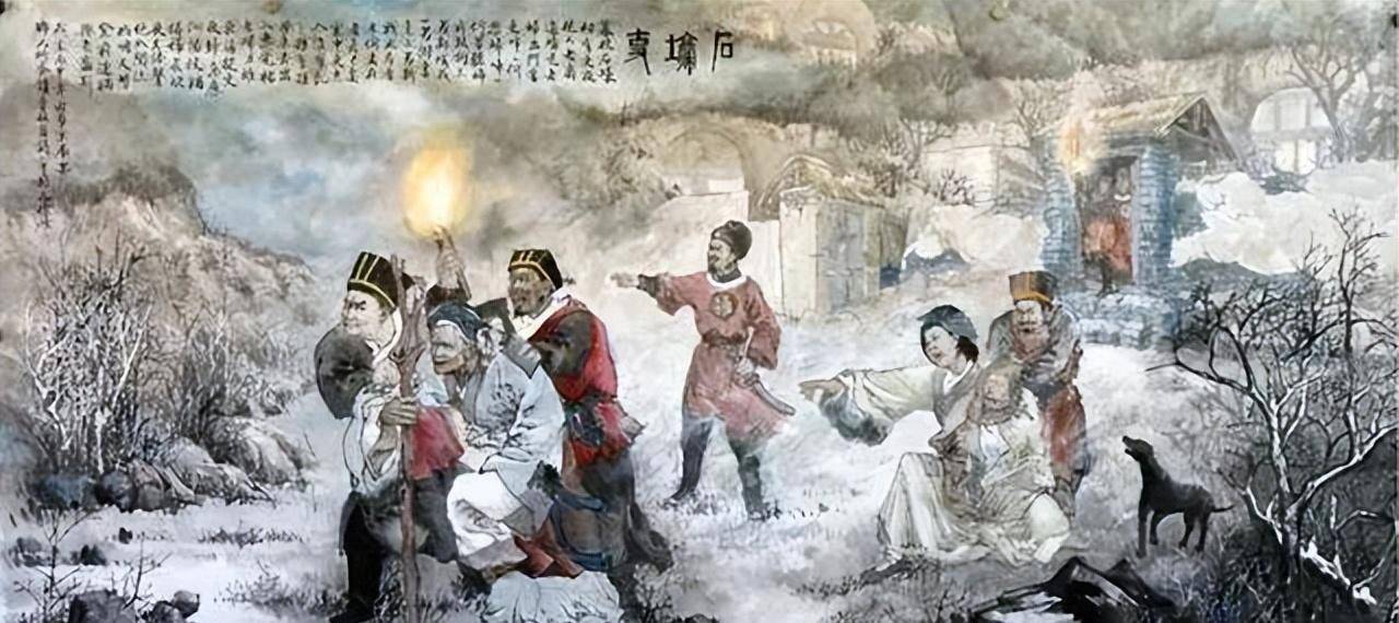 杜甫的诗《石壕吏》控诉了"安史之乱"给广大人民带来的深重灾难_老妇