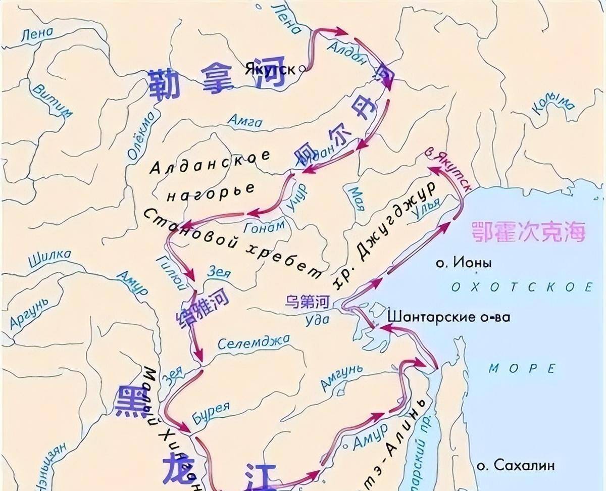 外东北史话:哈巴罗夫首次远征黑龙江_雅库茨克_亚尔_俄国