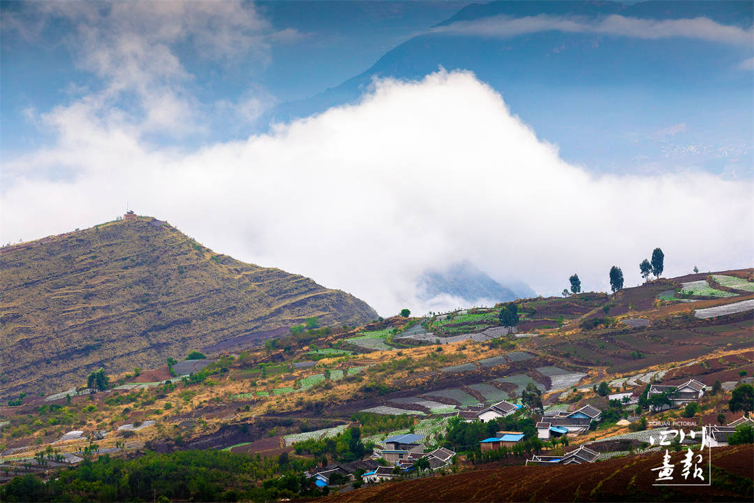 會東縣鐵柳鎮田園風光(軒視界/林東軍)▍千里大涼山 處處是美景涼山地