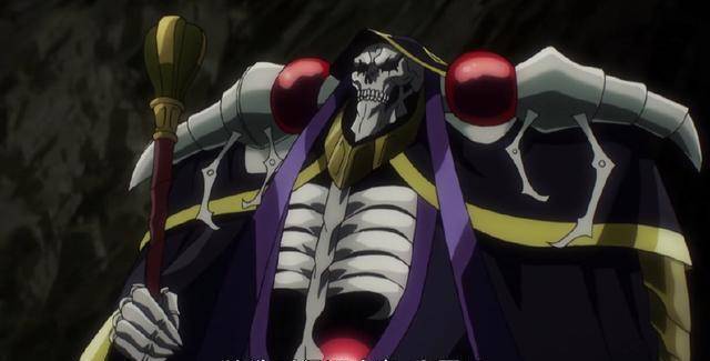 overlord第3季:骨王被嘲笑是胆小鬼,让对手随便打最后直接秒杀_巨人