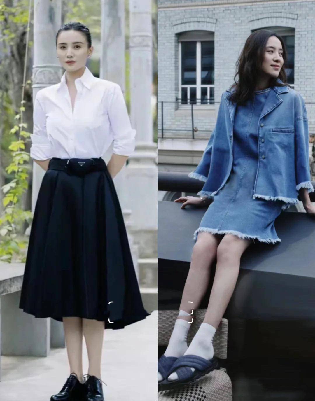 你可以理解宋佳的穿搭:休闲装,高腰裤,运动鞋更适合中年女性_时尚