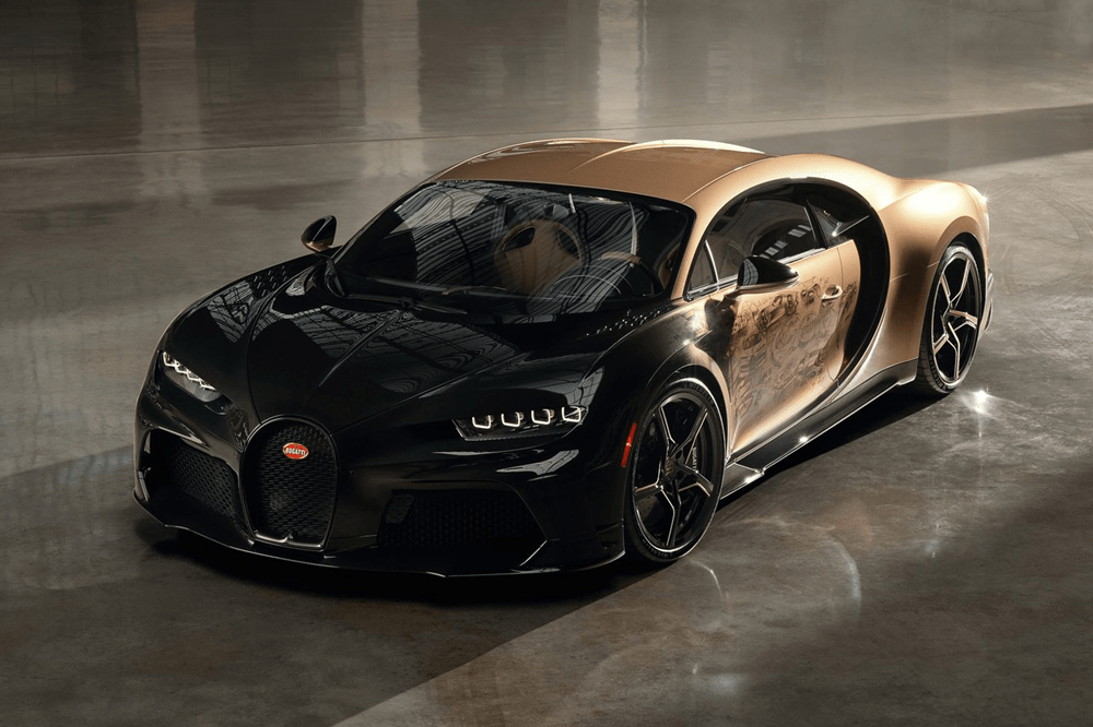致敬内燃机的"黄金时代" 布加迪chiron定制版车型官图发布_搜狐汽车