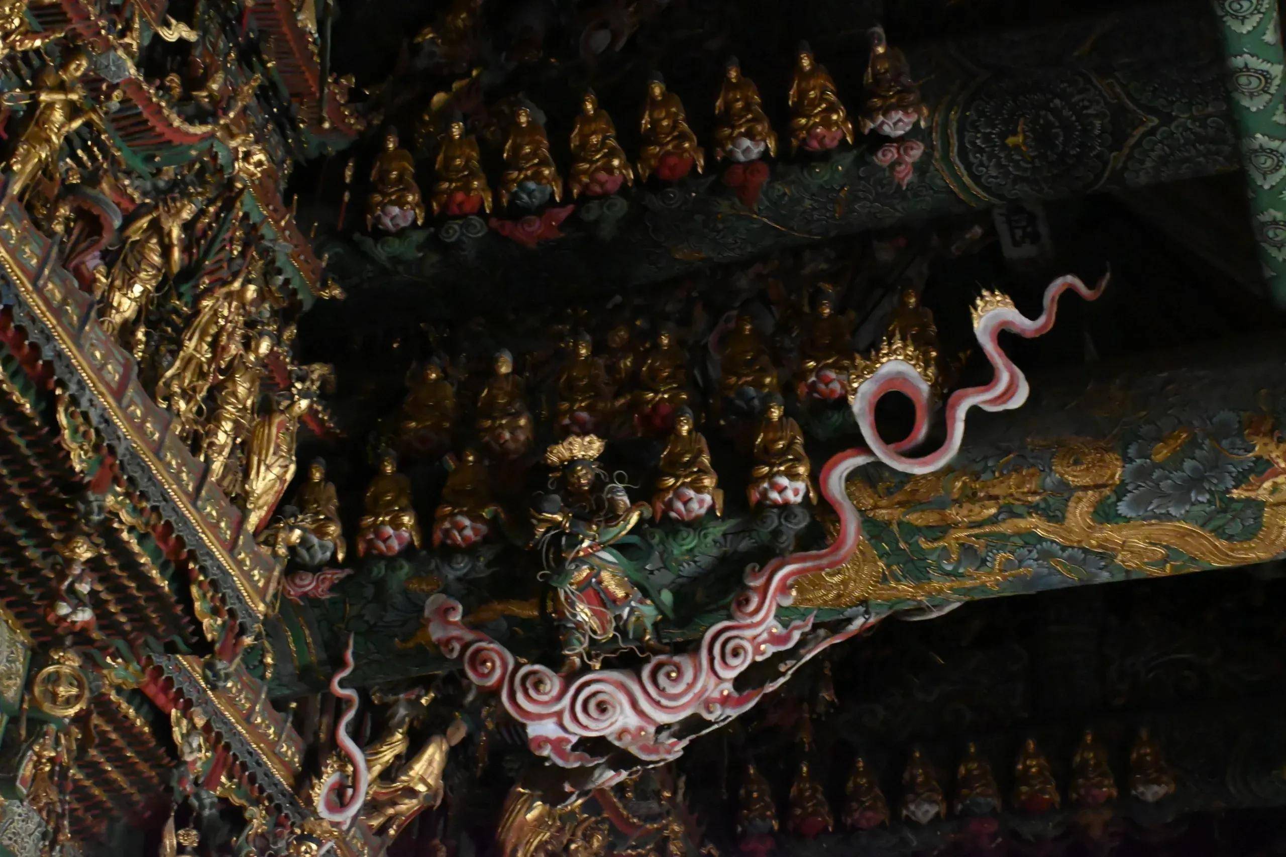 隰县小西天_大雄宝殿_寺院_鼓楼