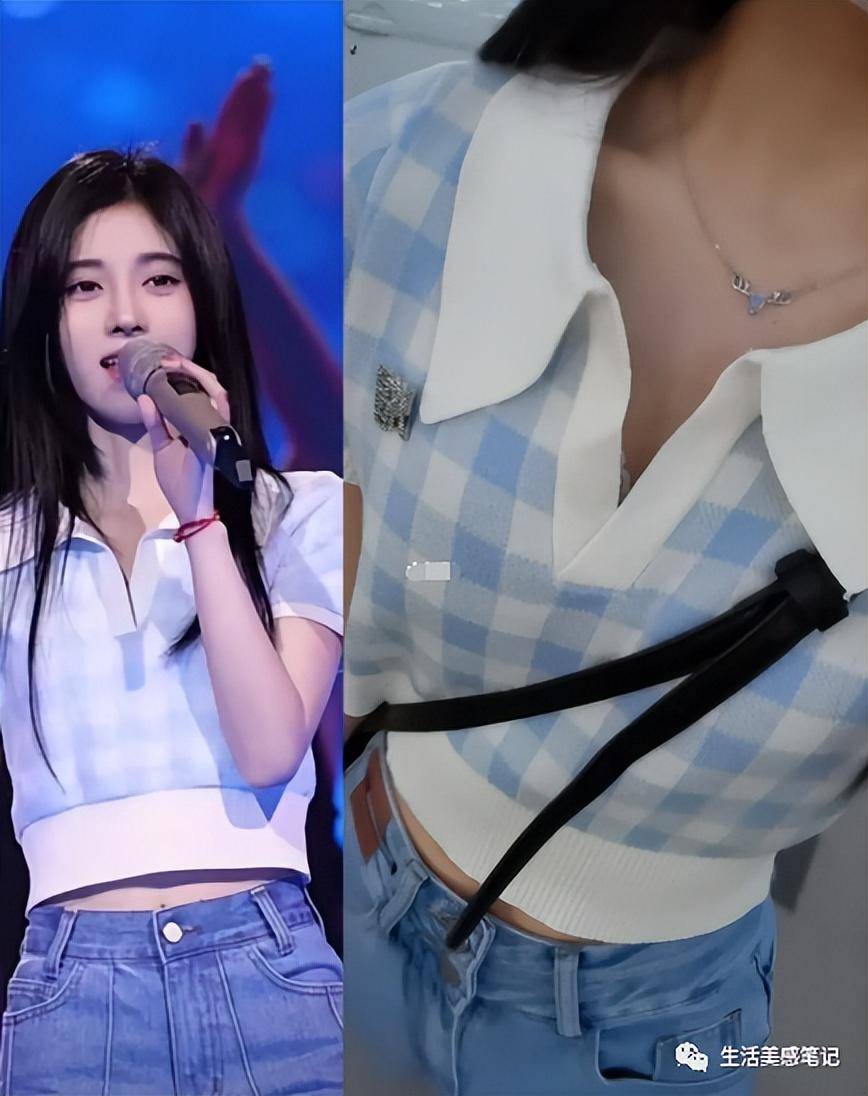 当鞠婧祎和沈月撞衫,谁尴尬你们来判断_时尚_气质_魅力