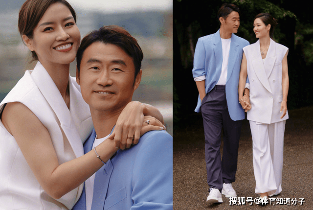 李娜的曝光率还挺高,之前她去温网参加元老赛,眼下又和丈夫姜山一起在