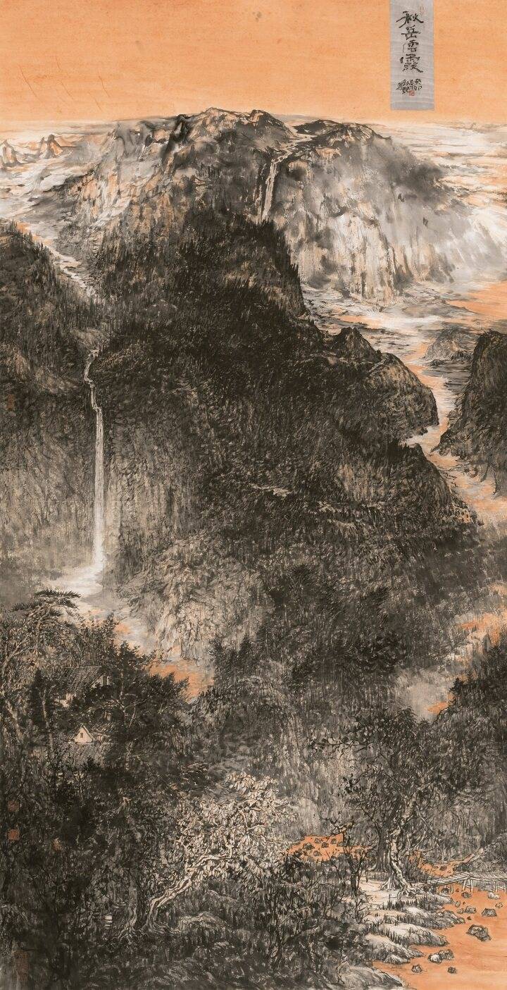 秋岳云霞 郭艳山野幽居 郭艳百卉含英 毛锋波花蔓