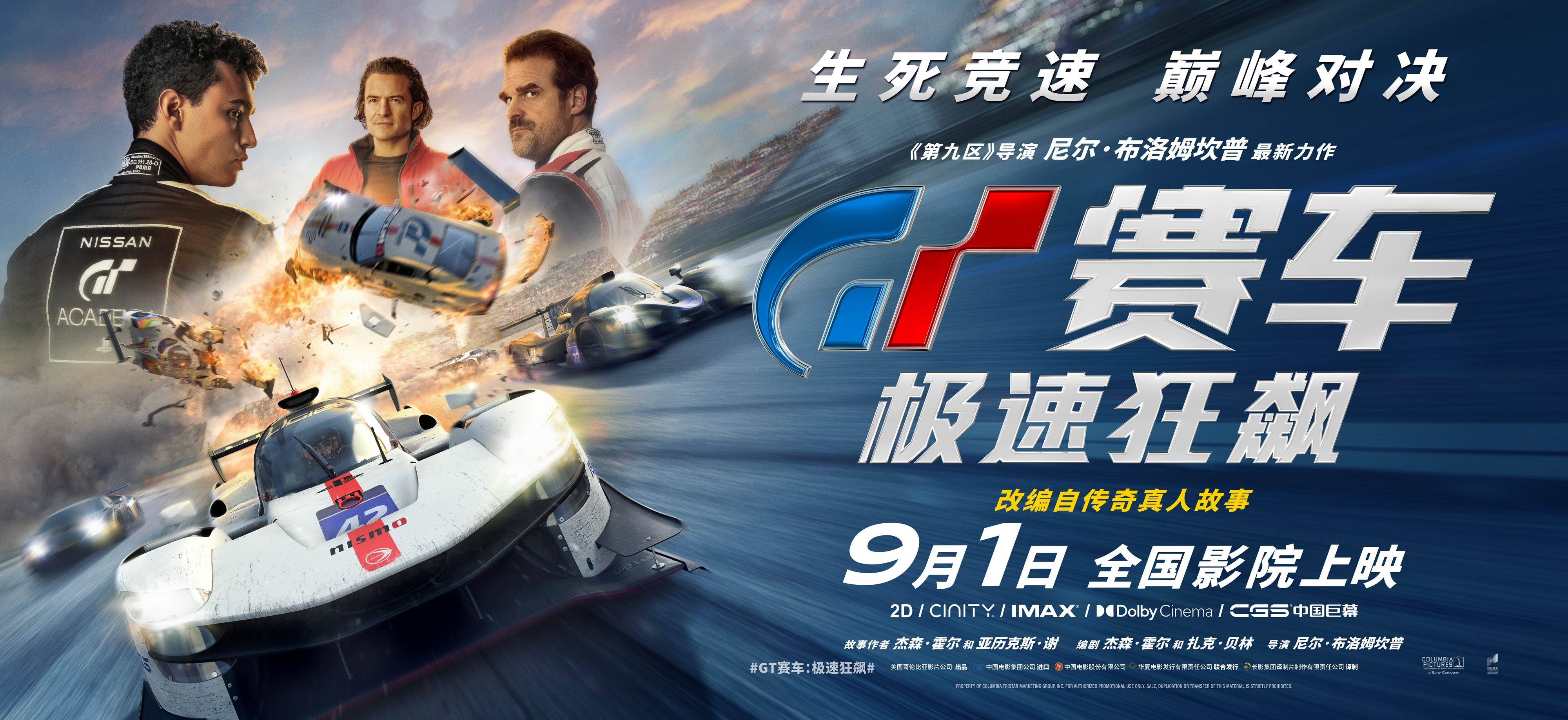 《gt赛车:极速狂飙》预售火热开启 致命赛道巅峰对决一触即发_电影