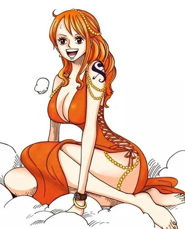 纹身不影响她们的美丽,娜美同一个地方纹两个图案_恶龙_刺青_海贼团