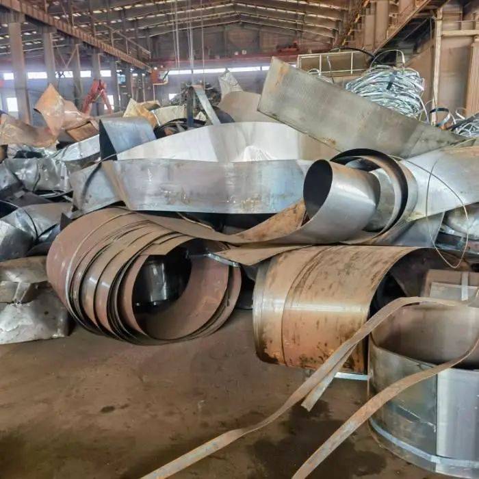 【欧冶循环宝】黑龙江建龙废旧物资-镀锌铁花压块,镀锌边丝压块等