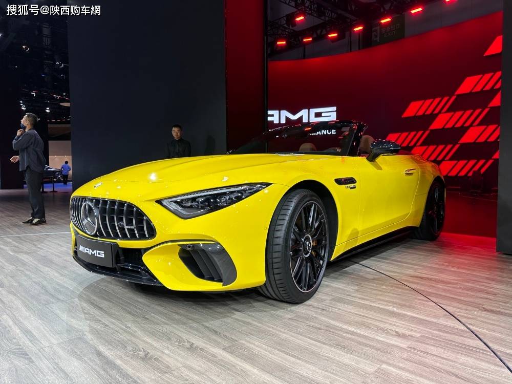 98万元,40t大v8,奔驰amg sl63敞篷跑车上市