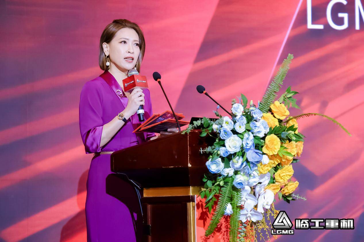 凤凰卫视主持人林秀芹主持盛会在"互联网 "以及智能化,数字化浪潮洗礼