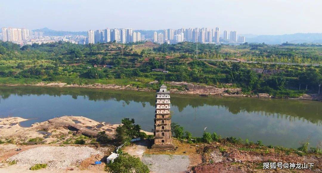 广安白塔公园开建,打通广安城市滨江景观带