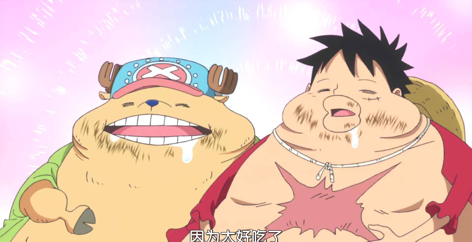 吃光巧克力咖啡屋,萌翻山治的未婚妻布琳路飞与乔巴两人胃口大开,吃光