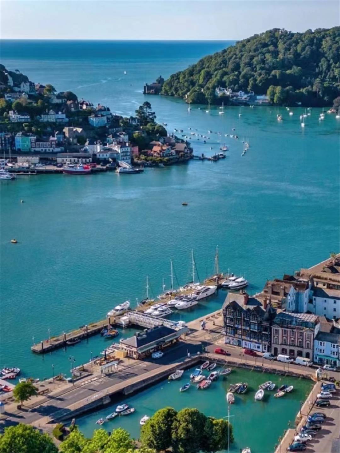 英国的绝美海岸,你的梦中情岸!_达特茅斯_小镇_海滩
