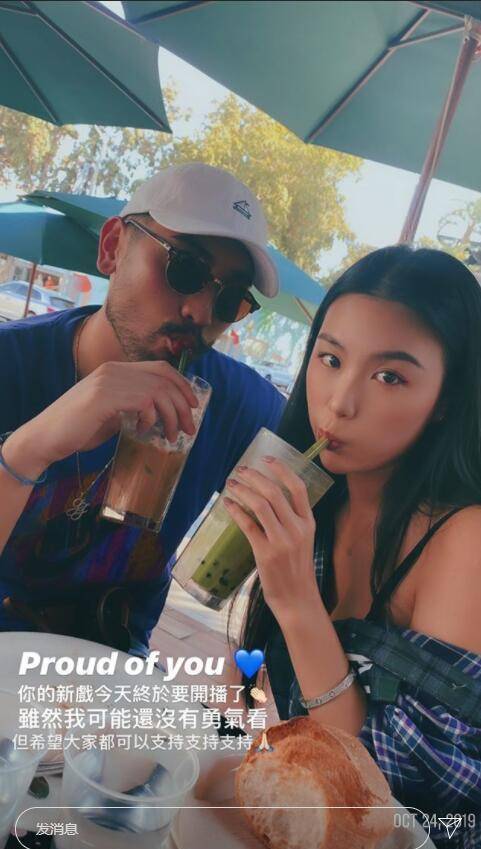 高以翔遗作播出笑容灿烂太心酸,众人发文缅怀,女友bella晒合照_网友