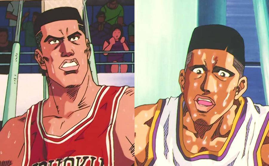 青田龙彦是神奈川县第一的柔道运动员,但却敌不过樱木花道野兽般的