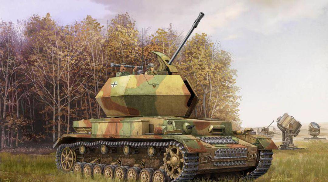 防空坦克的设计考虑了对地攻击,包括打击轻型装甲车辆和小型的防御工