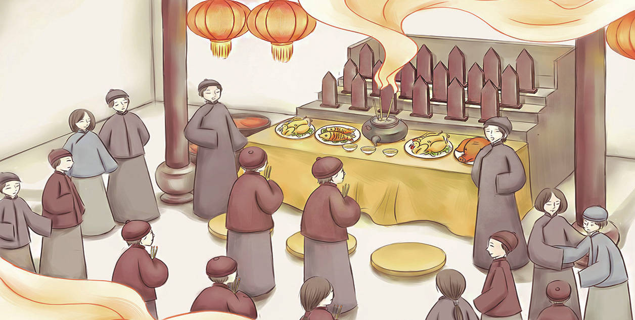 岁至中元祭祖辈,先人恩德难忘怀丨"云寄念"网上祭祖诉相思