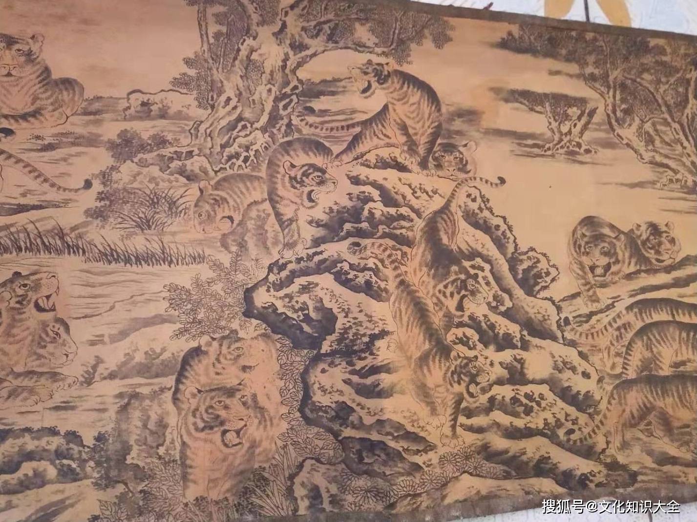 江南居士百虎图真迹值多少钱 如何鉴定真假?