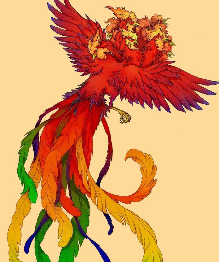 上古神兽九头鸟到底是什么鸟?_楚国_的传说_头凤