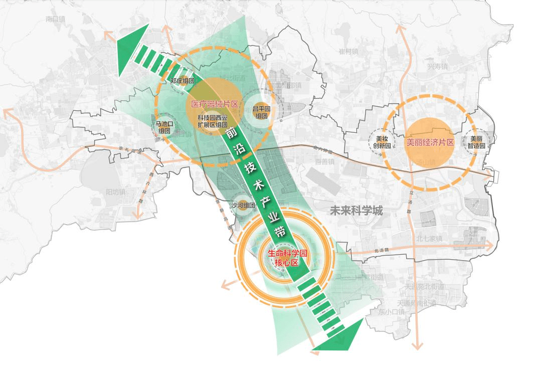 昌平生命科学园地图图片