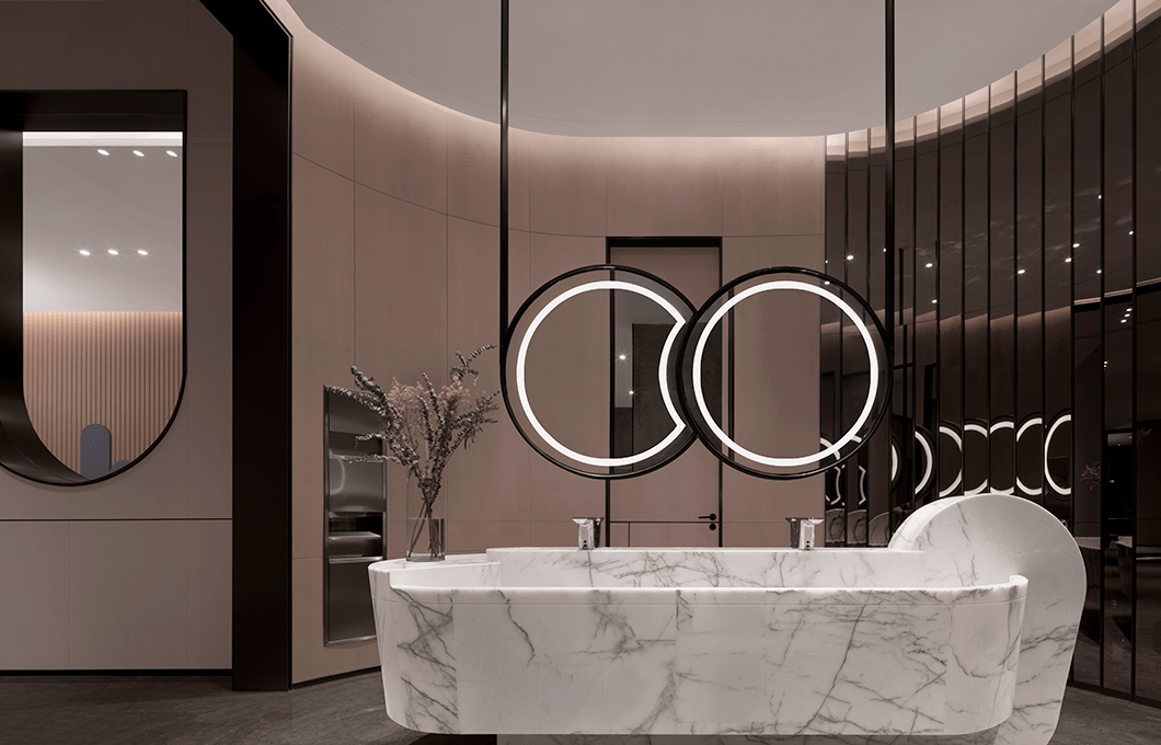 创域设计主创设计:殷艳明设计团队:吴彤发刘日先黎秋龙劳子健软装实施