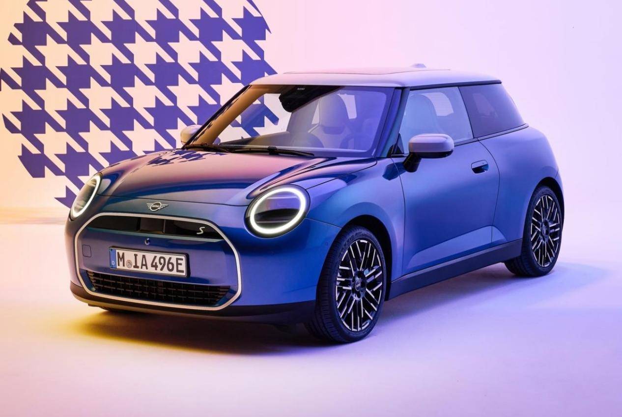 2024款mini,慕尼黑车展首发纯电动版本,24厘米圆形显示屏