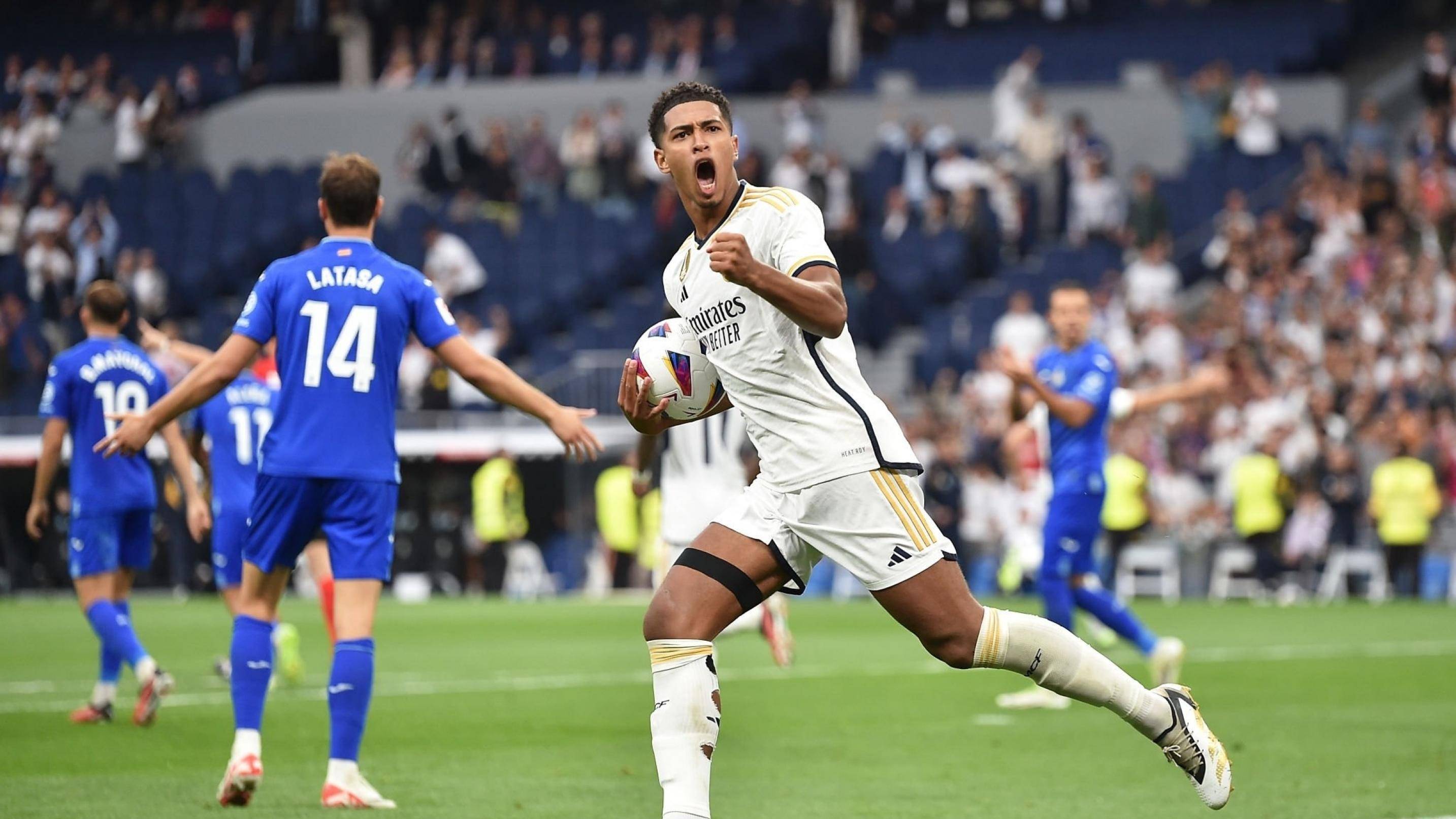 95分钟绝杀,贝林厄姆4场5球导演翻盘,皇马豪取4连胜_何塞卢_弗兰