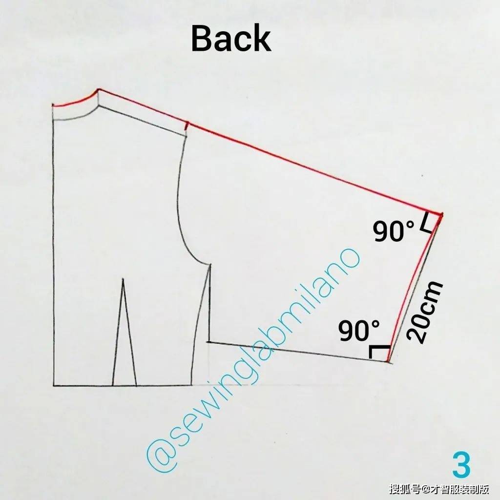 裹身裙/茶歇裙的制版纸样 才智服装