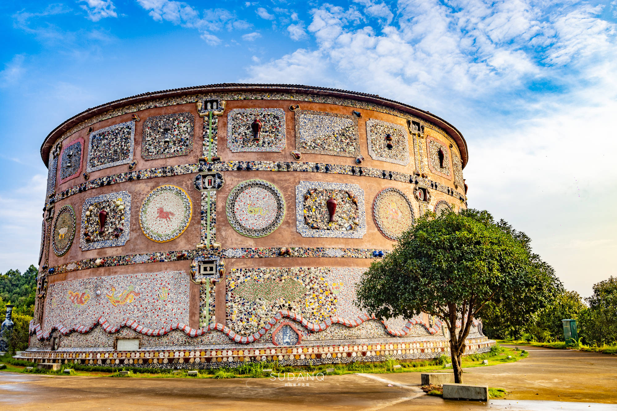 罕见"瓷宫"横空出世_瓷器_景德镇_建筑