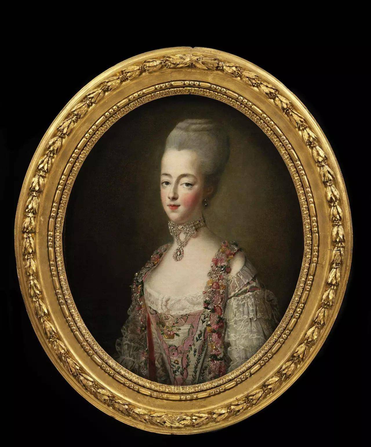 fran04ois boucher / 蓬巴杜夫人在梳妆台前的画像 / 1750年 ,画面