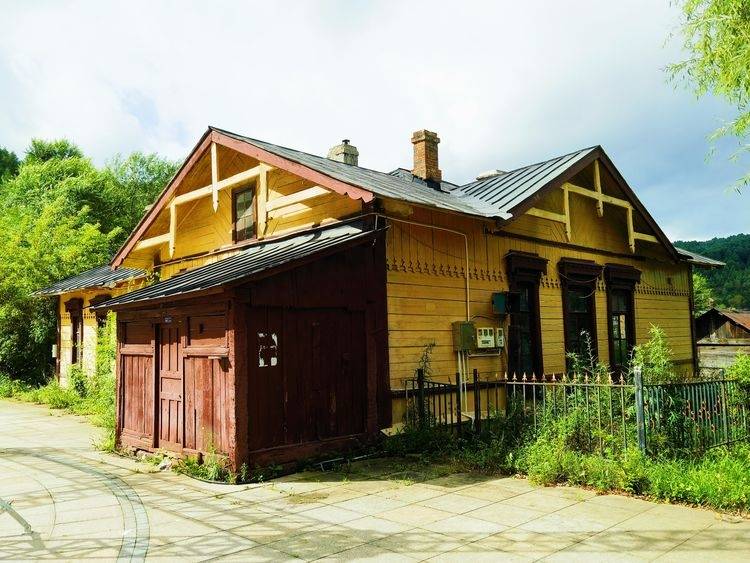 具有浓郁俄罗斯风情的横道河子小镇_建筑_铁路_中东