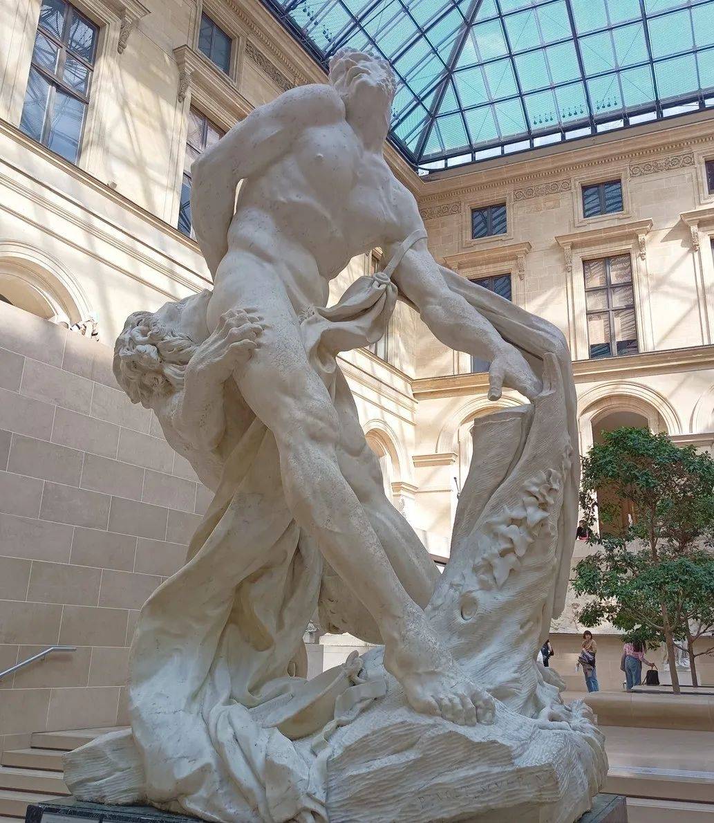 1682)在黎塞留馆的0层和-1层是法国雕塑区有着惊艳四座的雕塑名作一 