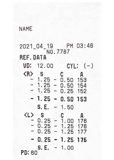 大连爱尔眼科医院齐祥坤医生,一分钟教你看懂验光单_散光_数据_度数