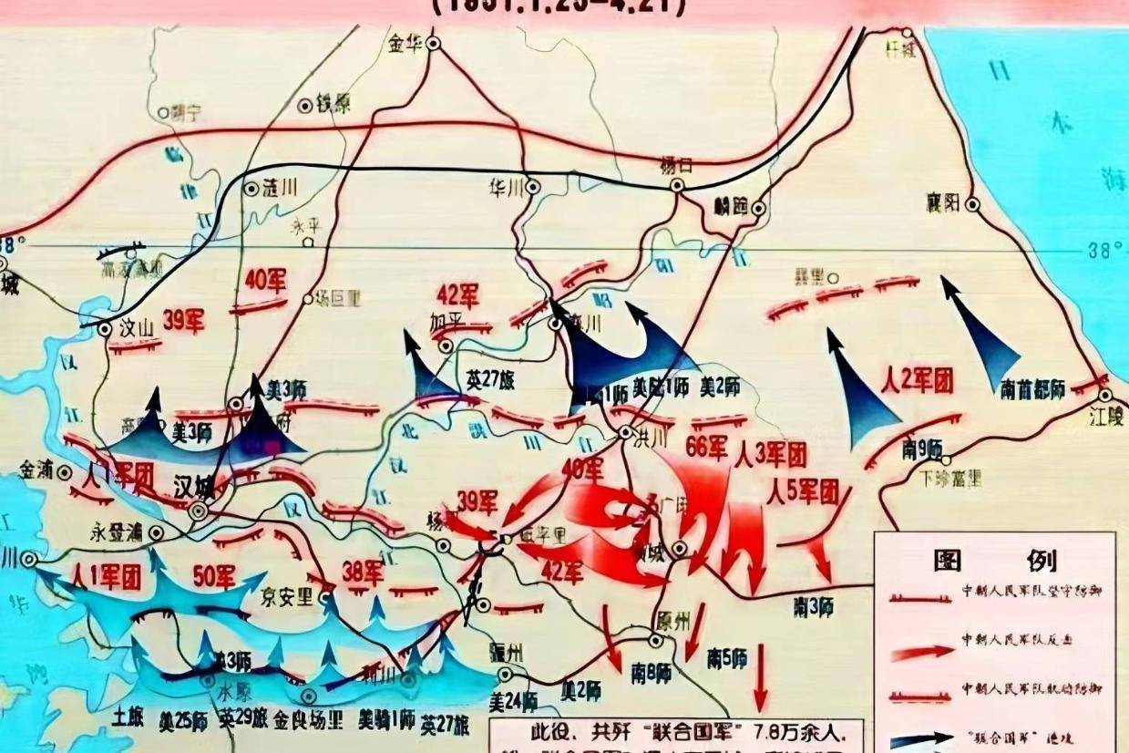 抗美援朝时的五大战役,分别发生在什么时候?