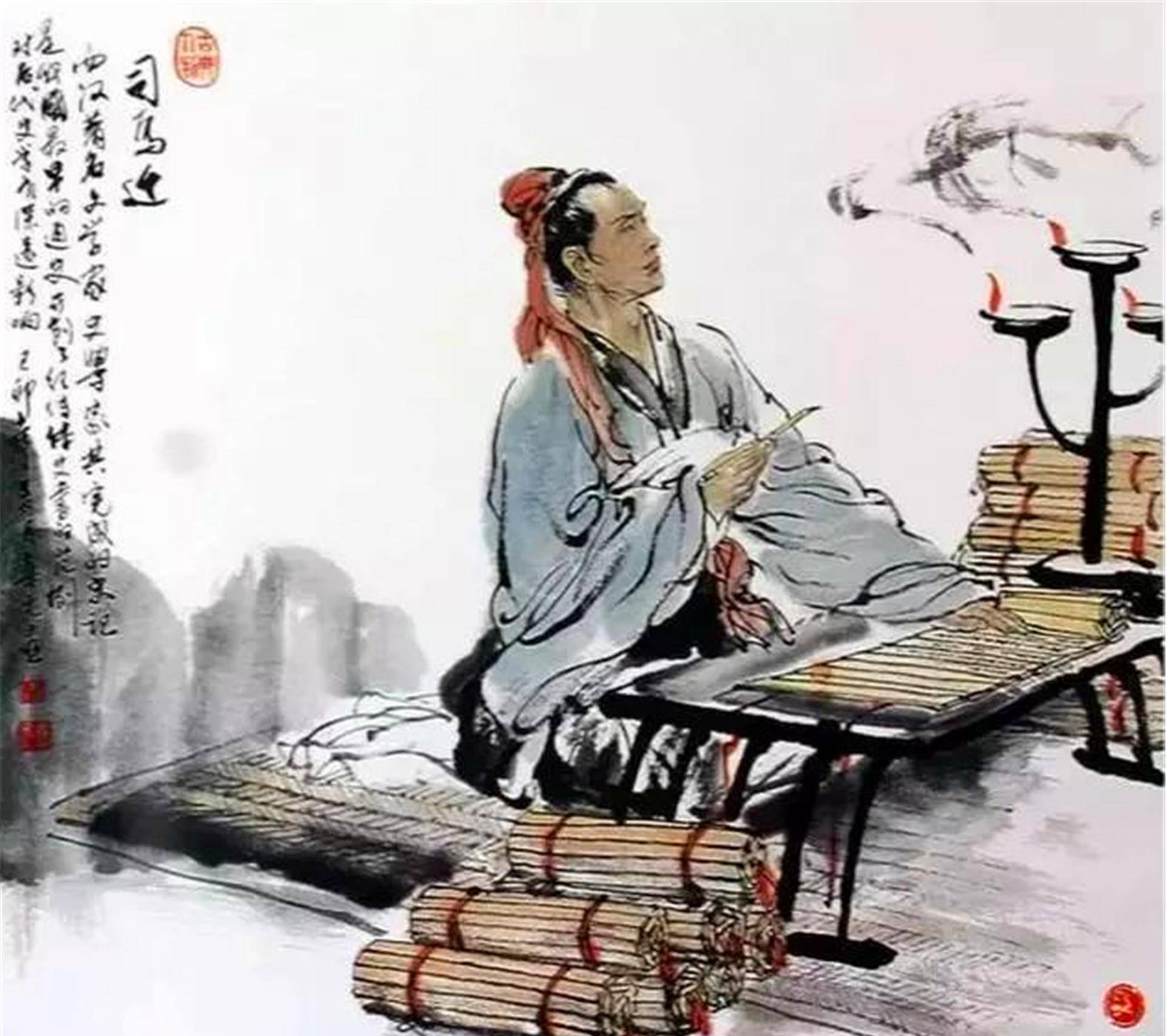 史学家司马迁,如何克服困难编写《史记》,造福后世_父亲_汉朝_史书