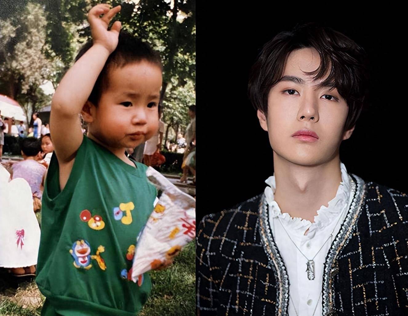 大s小s和"好看"不沾边,杨颖的脸永远是个谜_小时候_郭富城_五官