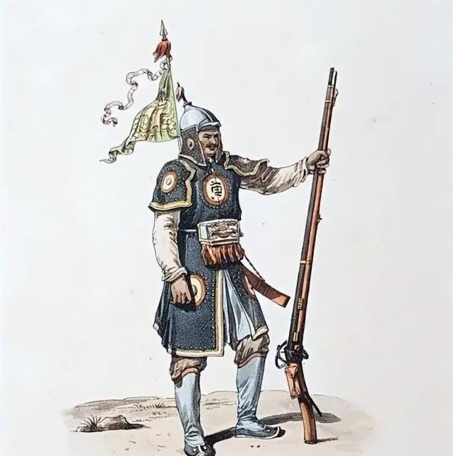 清代中,前期,军队使用的几种火枪