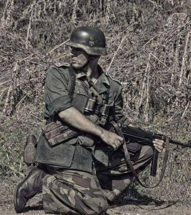 别被影视剧骗了,真实的二战德军步兵进攻战术是这样_机枪_班长_步枪