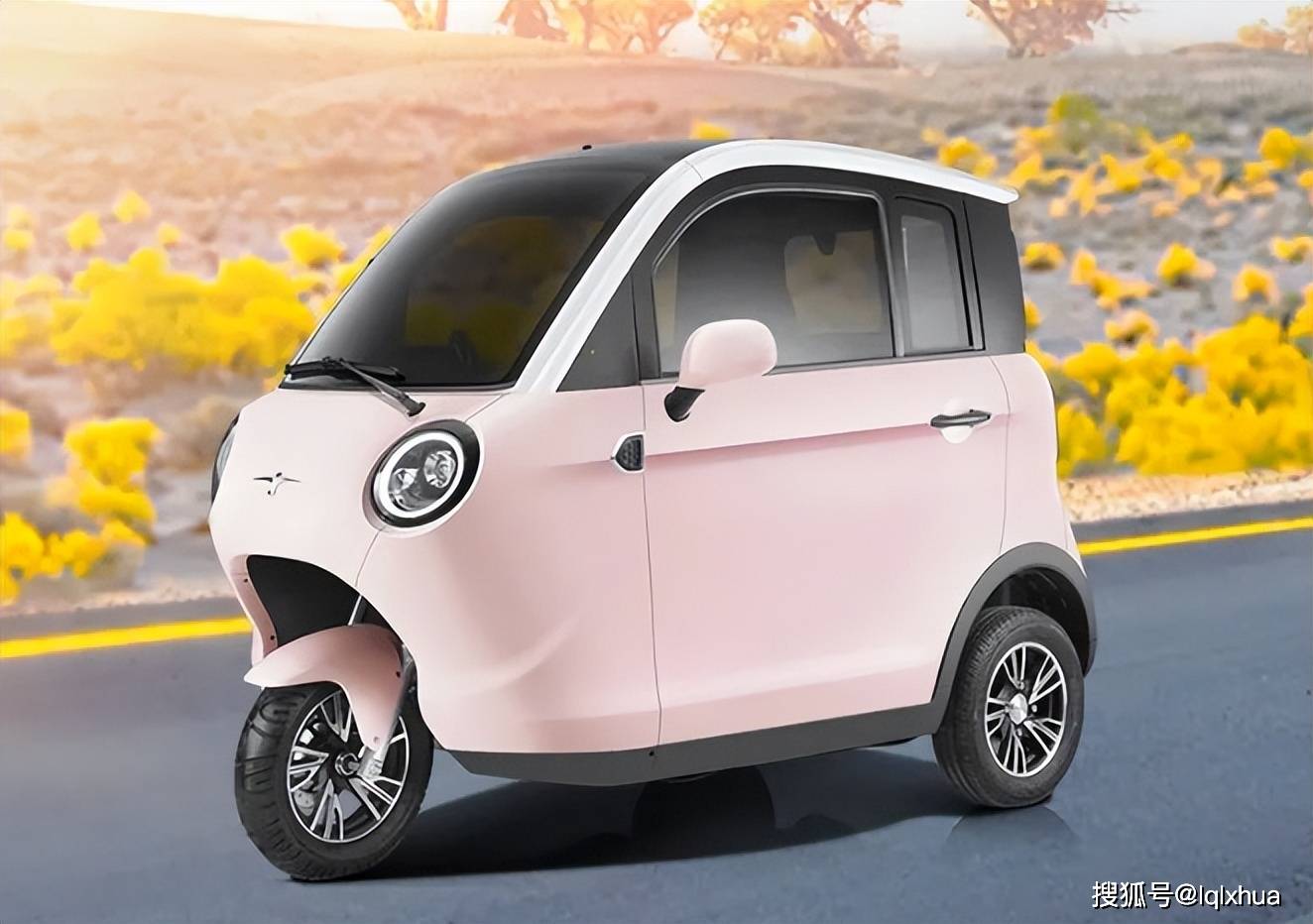 今日阳光电动三轮车q1来了,适合日常代步,接娃_搜狐汽车_搜狐网