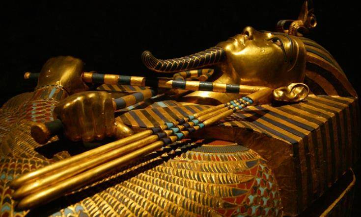 法老图坦卡蒙墓地发掘现场:奢华程度难以想象,有重要的发现_墓穴_卡特