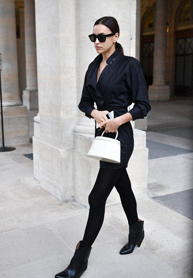 伊琳娜·谢克街头风格的 20 个最佳时刻_lea_shake_shayk