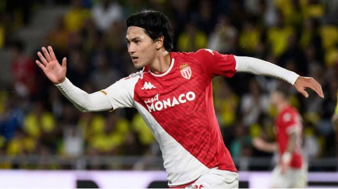 状态极佳的南野拓实是联赛本月最佳球员的候选者!_比赛_助攻_摩纳哥