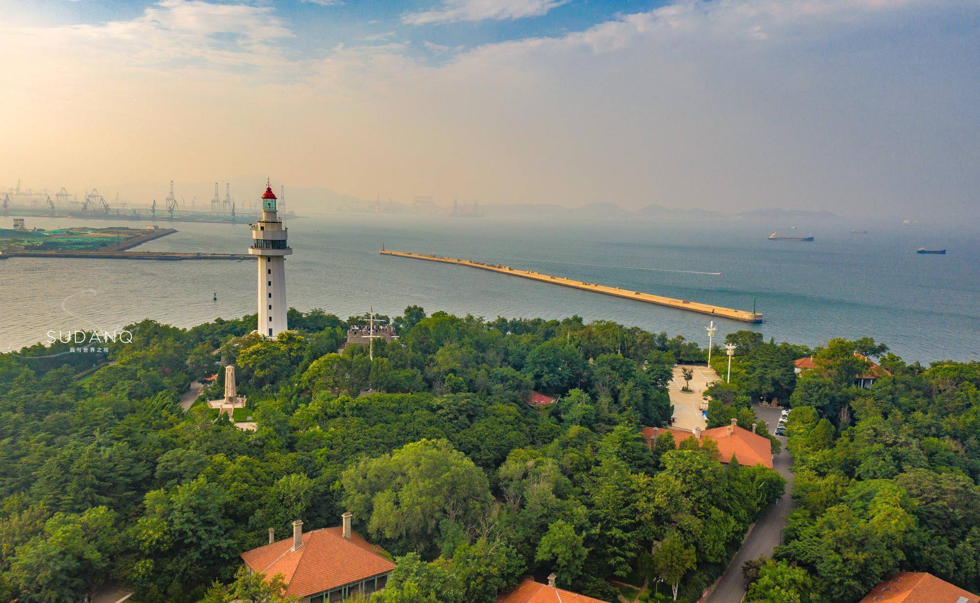 烟台山图片高清风景-千图网