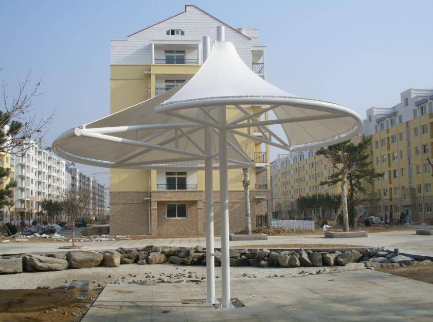 膜结构景观遮阳棚厂家价格一平方多少钱?_施工_因素_影响