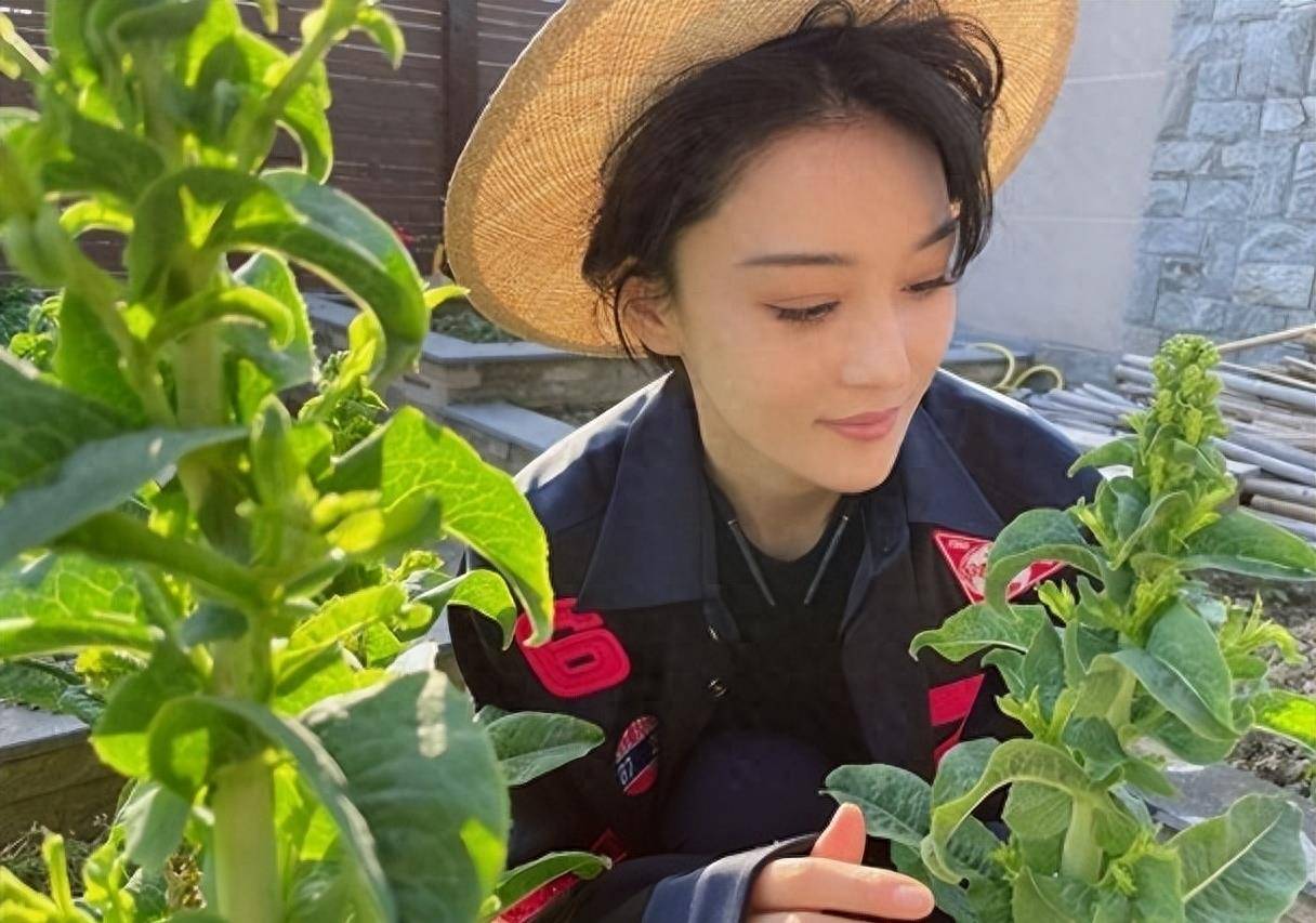 张馨予夫妇恩爱游丽江,何捷蹲地为老婆拍美照,5年军婚幸福满满_照片