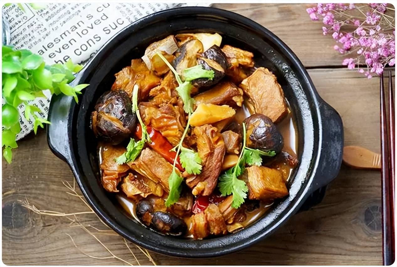 香菇焖羊肉_美食_食材_山药