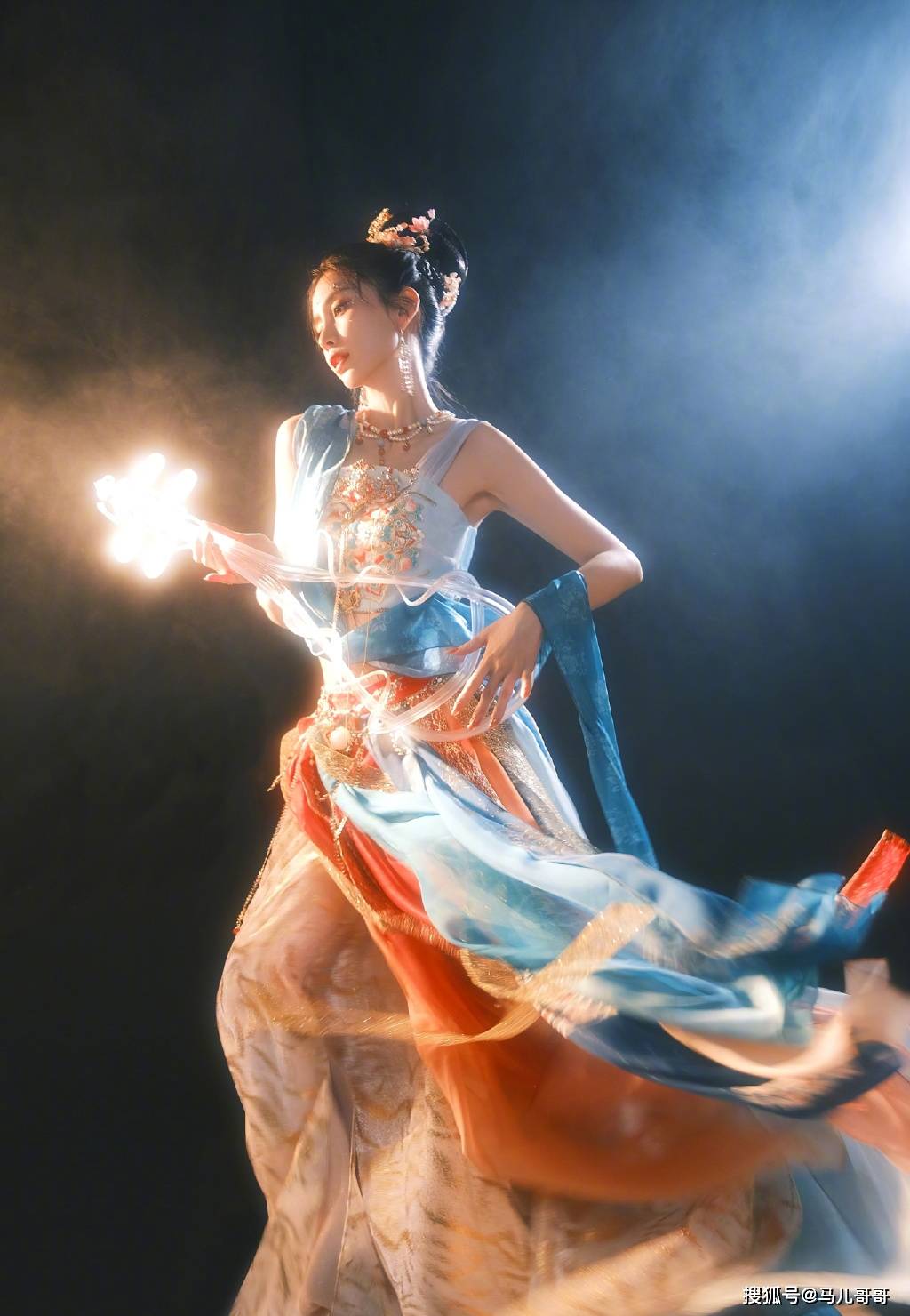 angelababy的敦煌飞天妆!_温泉水_肌肤_皮肤