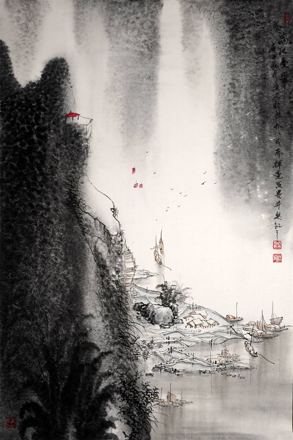 张大千遗风——全桂龙大风再起_作品_中国_写意